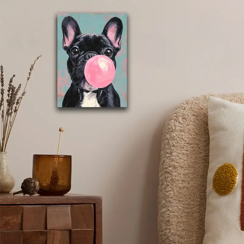 Black Pink Bubblegum Frenchie