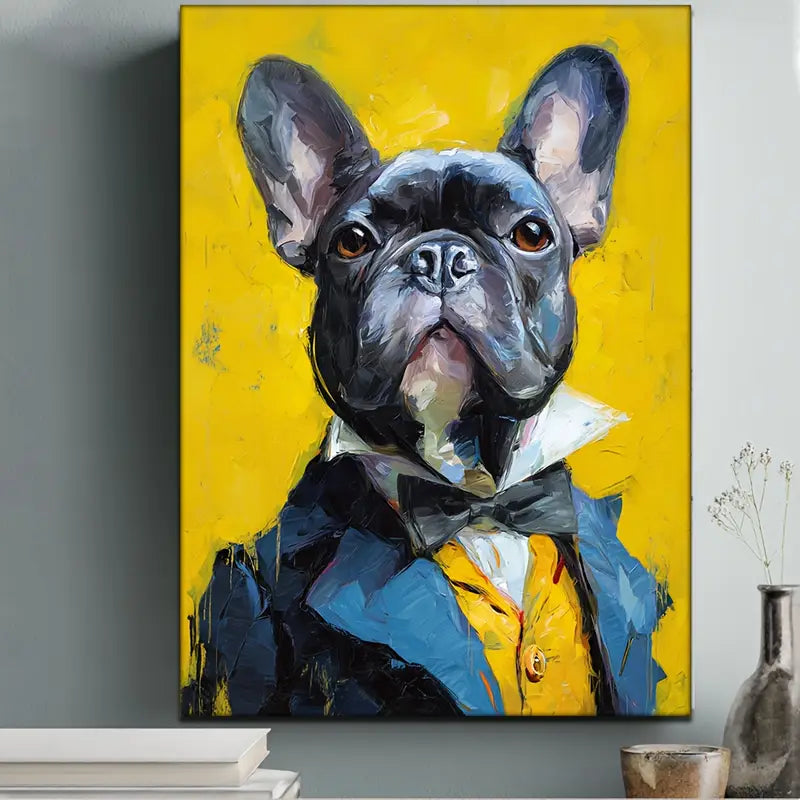 „Sammy Suits“ - Wandbild Herbstkollektion