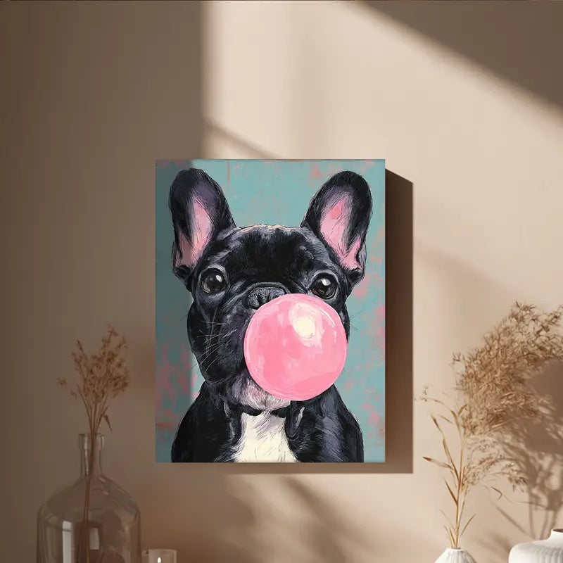 Black Pink Bubblegum Frenchie