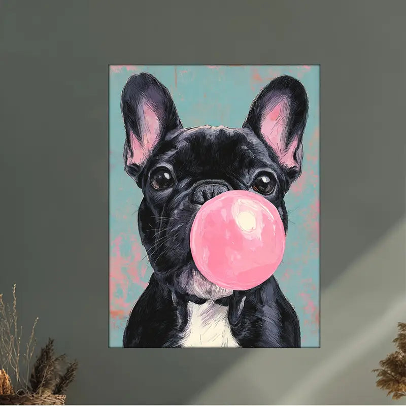 Black Pink Bubblegum Frenchie
