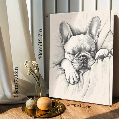 Sleepy Frenchie