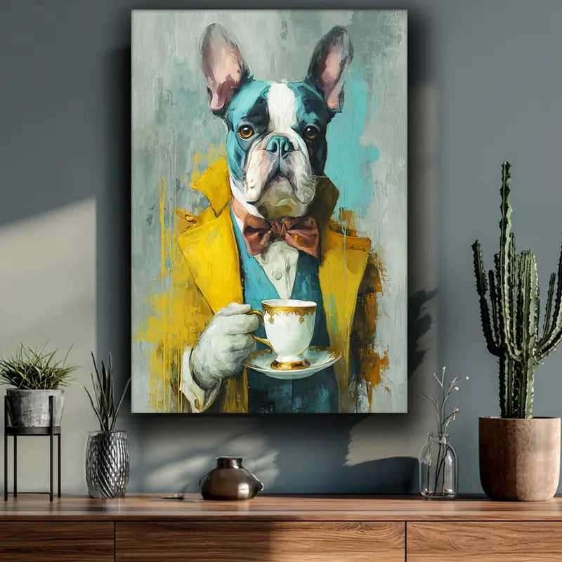 „Benoît Bowtie“ - Wandbild Herbstkollektion