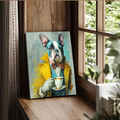 „Benoît Bowtie“ - Wandbild Herbstkollektion