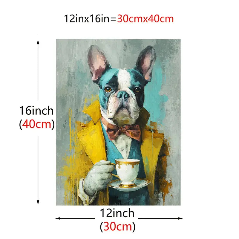 „Benoît Bowtie“ - Wandbild Herbstkollektion