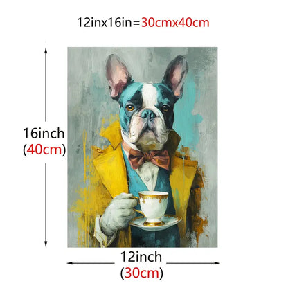 „Benoît Bowtie“ - Wandbild Herbstkollektion