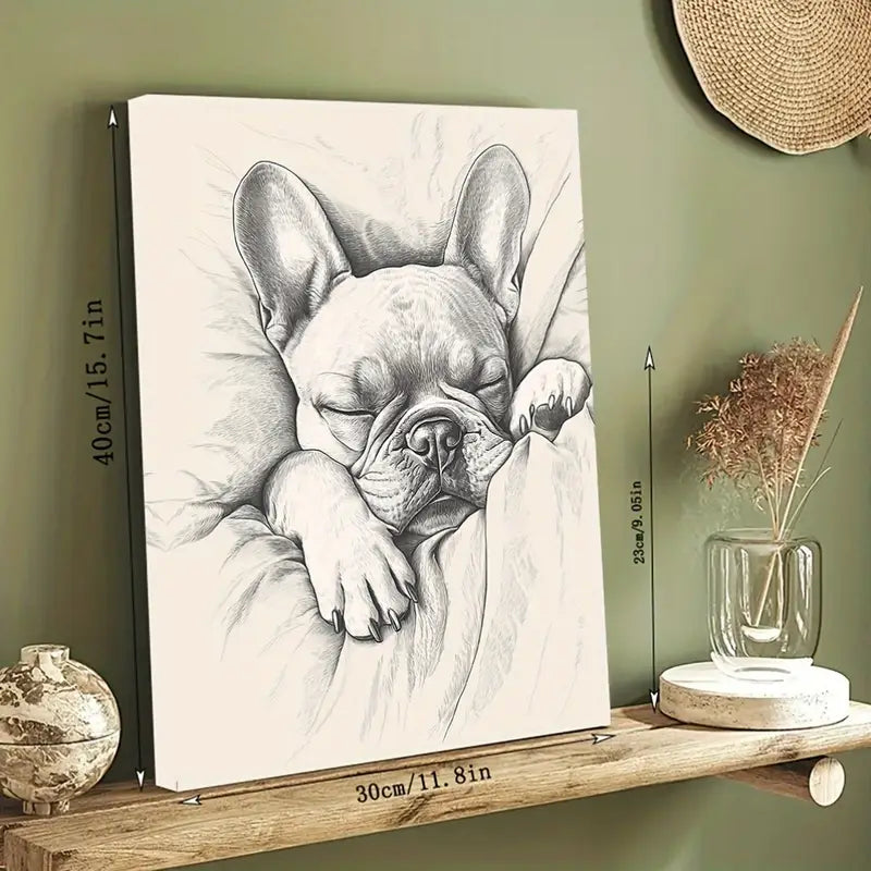 Sleepy Frenchie