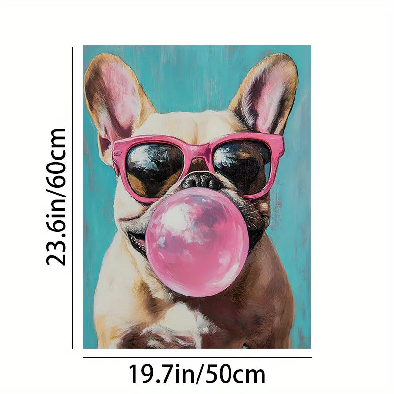 White Pink Bubblegum Frenchie