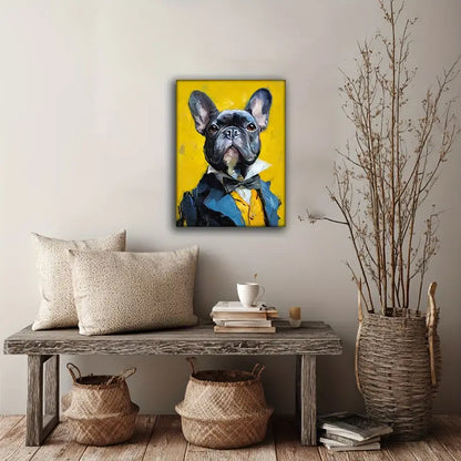 „Sammy Suits“ - Wandbild Herbstkollektion